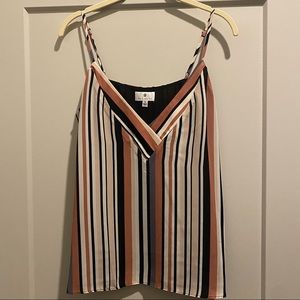 Striped tank top